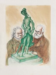 Daumier présente Ratapoil à Hugo