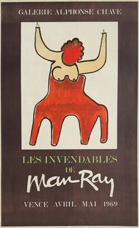 Expo 69 - Les invendables de Man Ray - Galerie Alphonse Chave