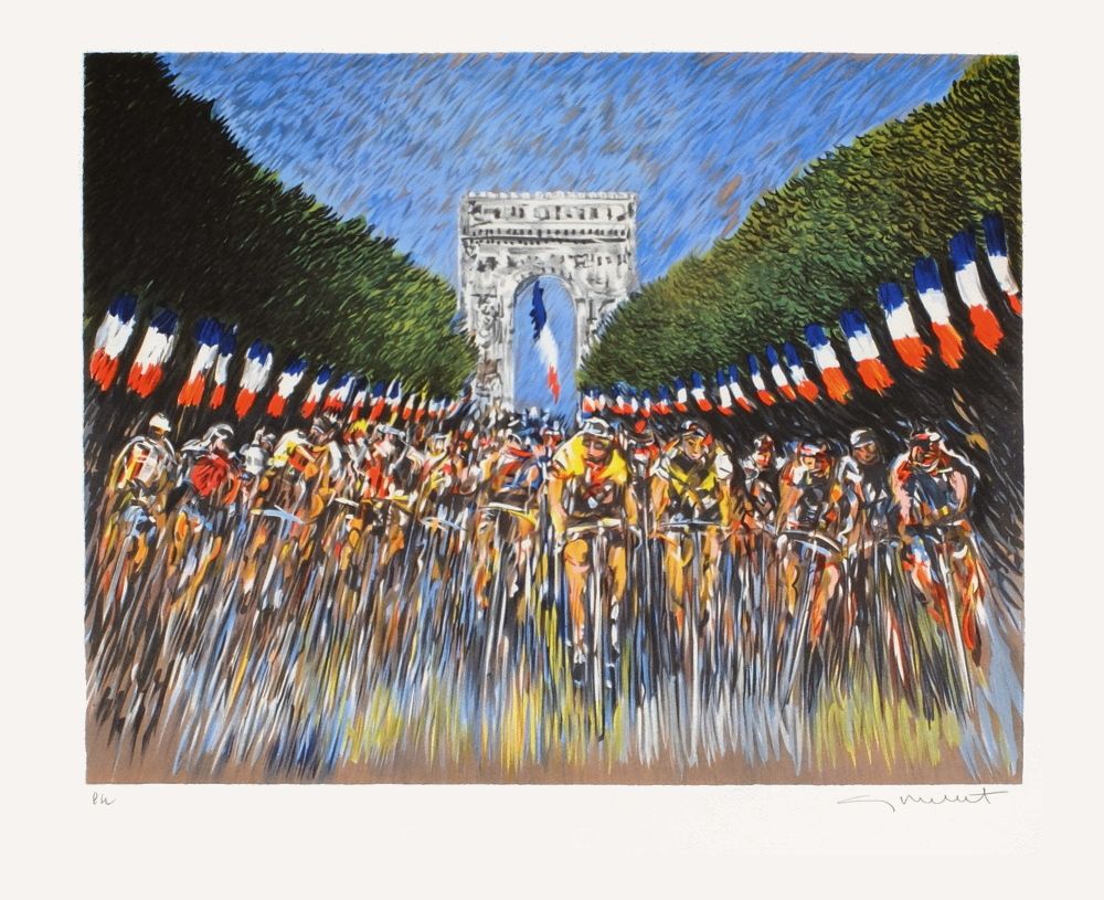 Arrivée du Tour de France