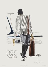 L'homme à la valise - Paris Orly 09.70