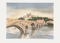 Le Pont St Bénezet à Avignon