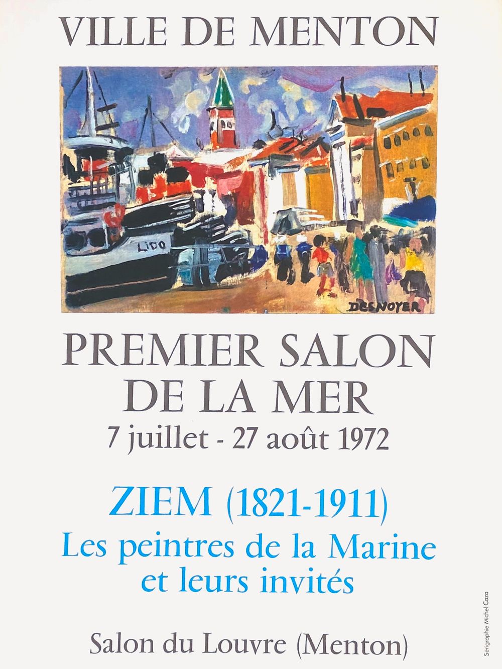 Expo 72 - Premier Salon de la Mer - Menton