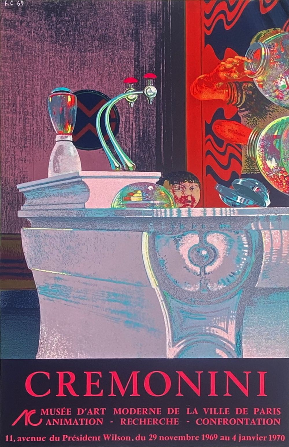 Place-des-Arts - Leonardo CREMONINI : Expo 69 - Musée d'Art