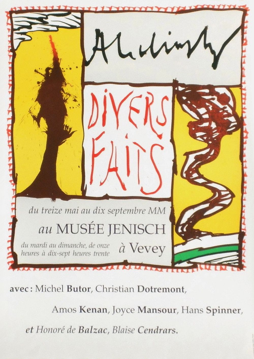 Expo 156 - Musée Jenisch Vevey
