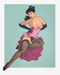 Pin-up frou-frou