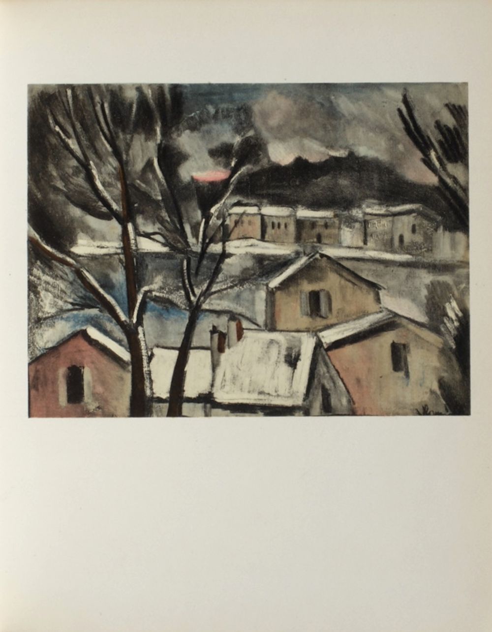 Sauret suite - 1908 - Paysage d'hiver