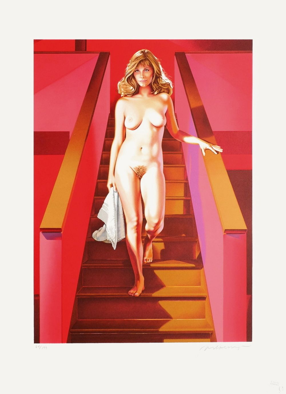 Nude descending a staircase