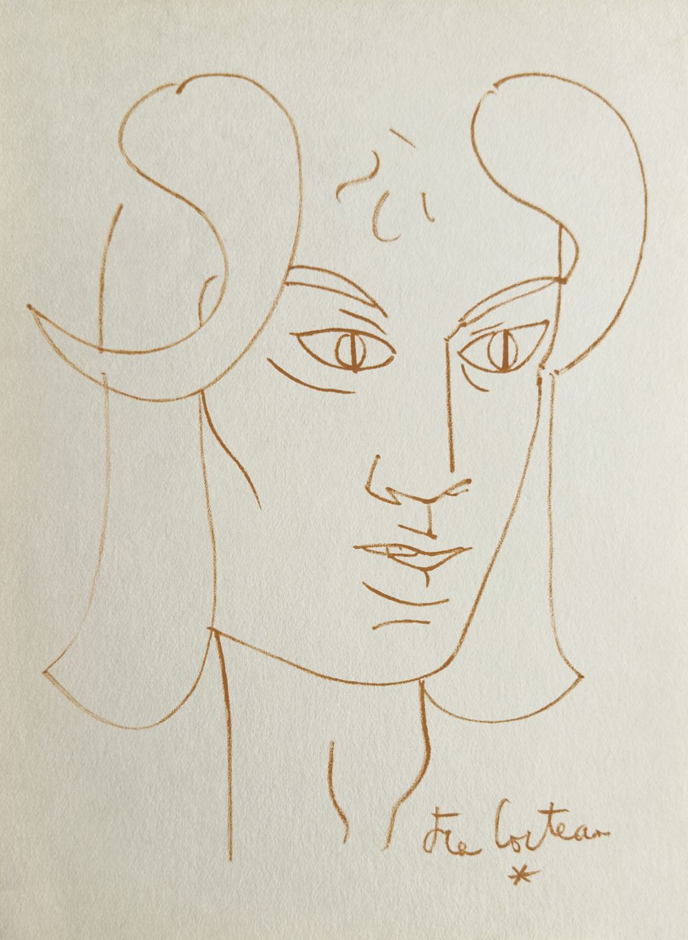 Montagnes marines - Tête de faune I