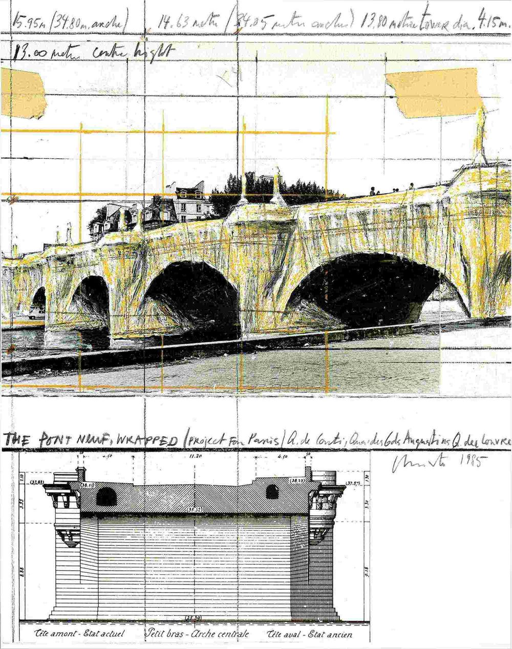 Pont Neuf, Project for Paris