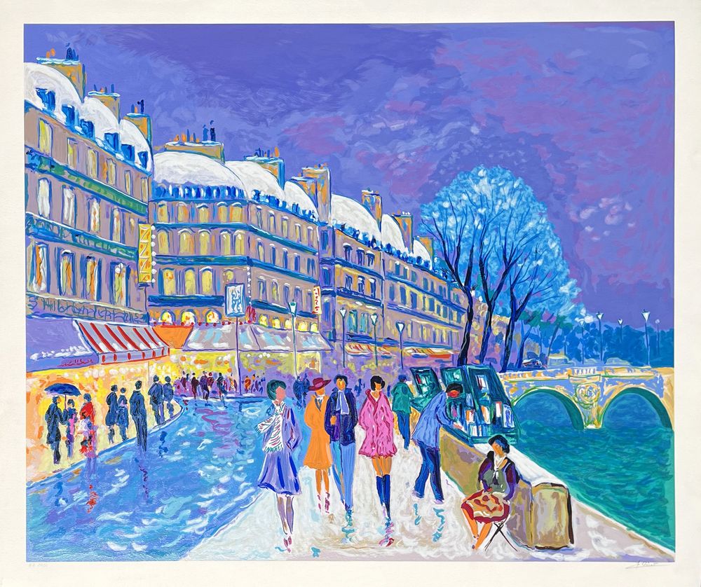 Paris - Première neige