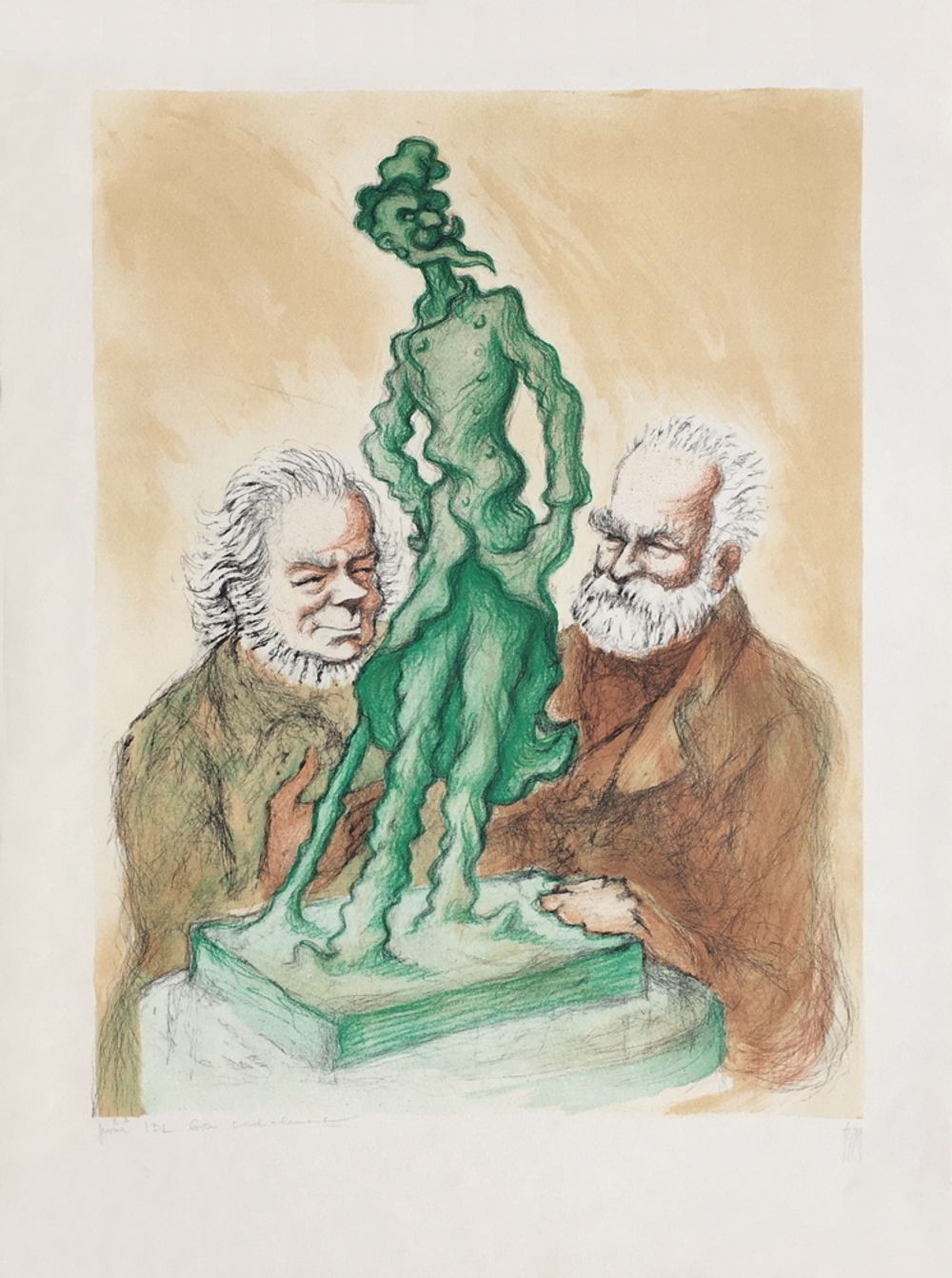 Daumier présente Ratapoil à Hugo