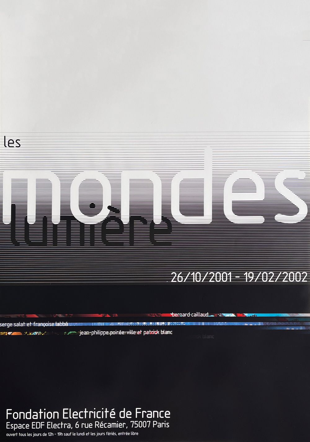 Les mondes lumière - Fondation Electricité de France