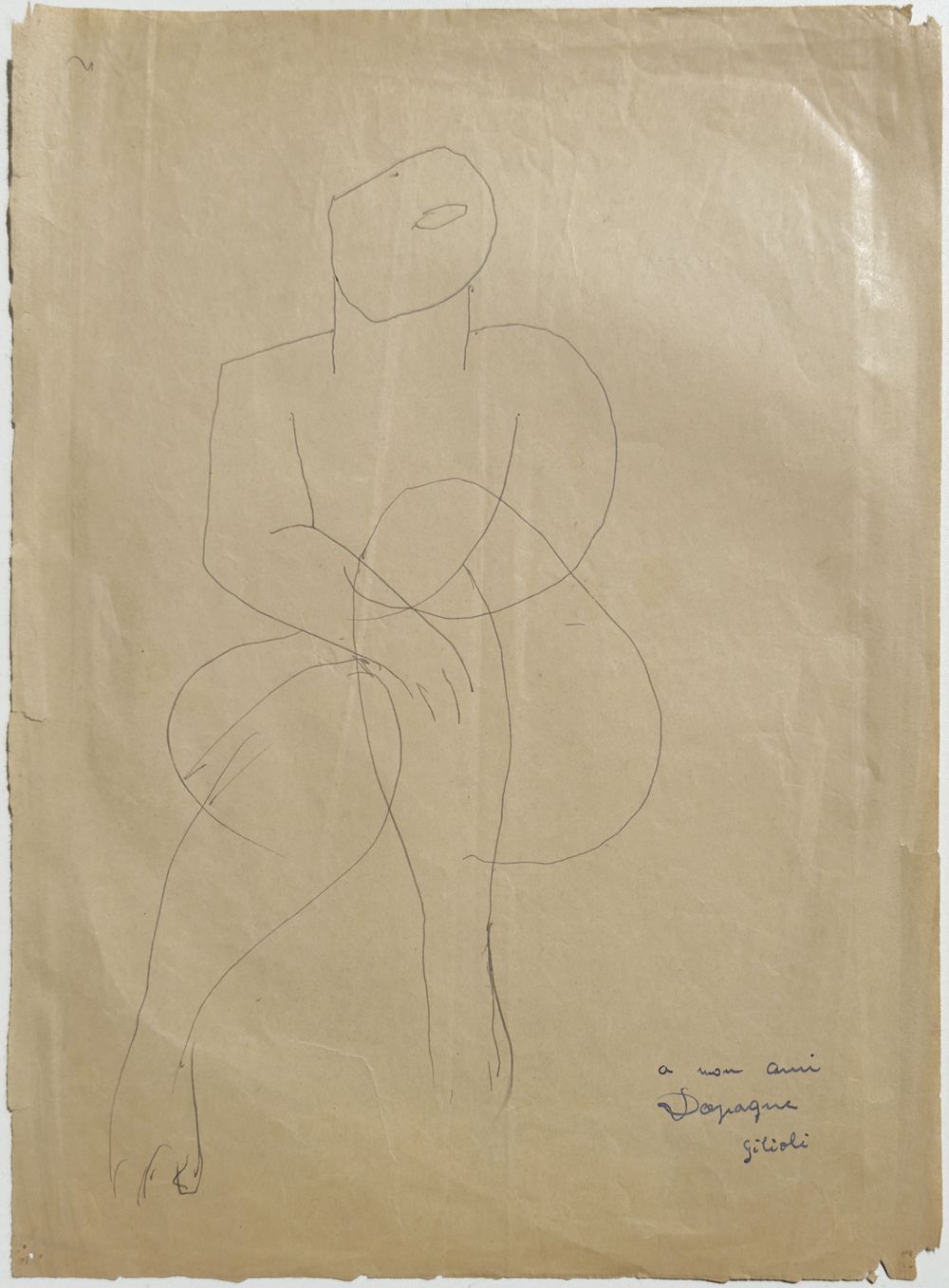 Femme assise