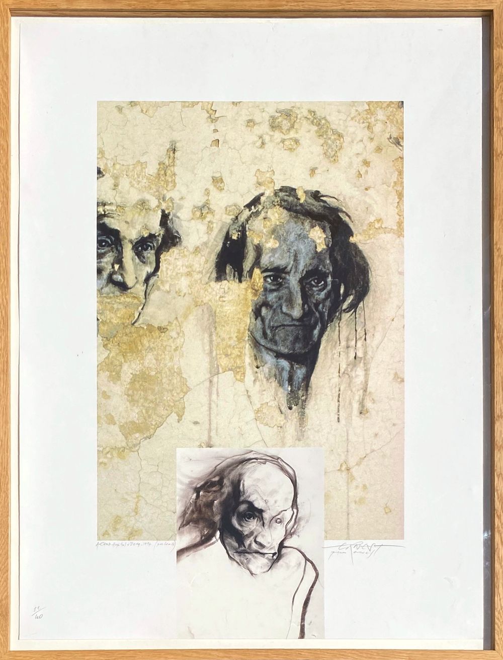 Artaud - Hopital d'Ivry - portraits