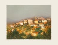 Village perché en Provence