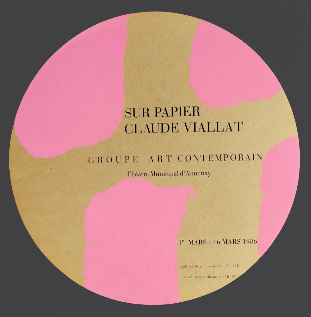 Expo 96 - GAC Annonay - Tondo - signée