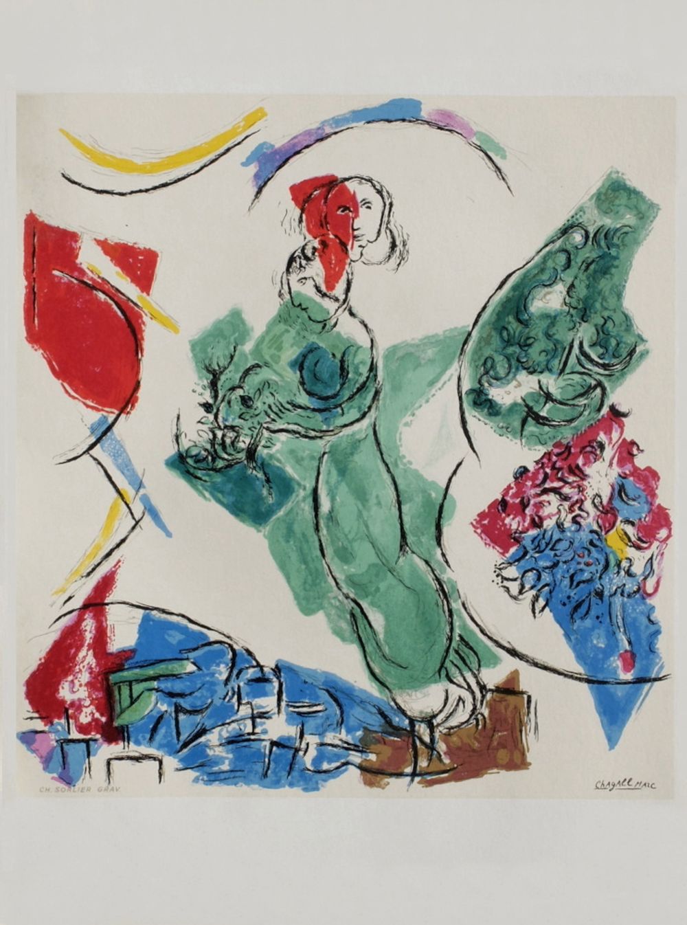 DLM148 - La femme en vert