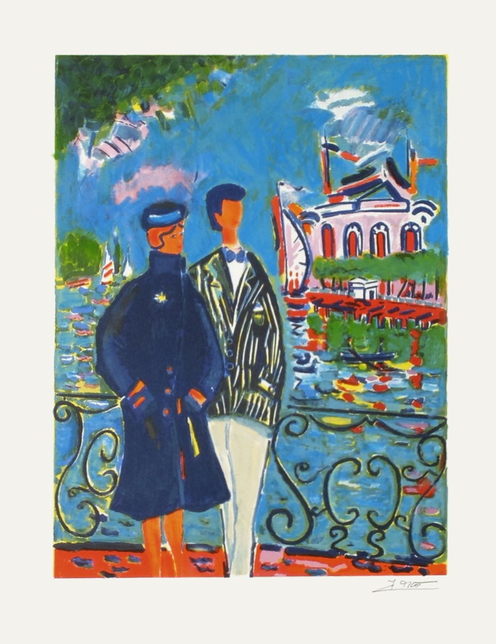 Paris - Couple à Enghien