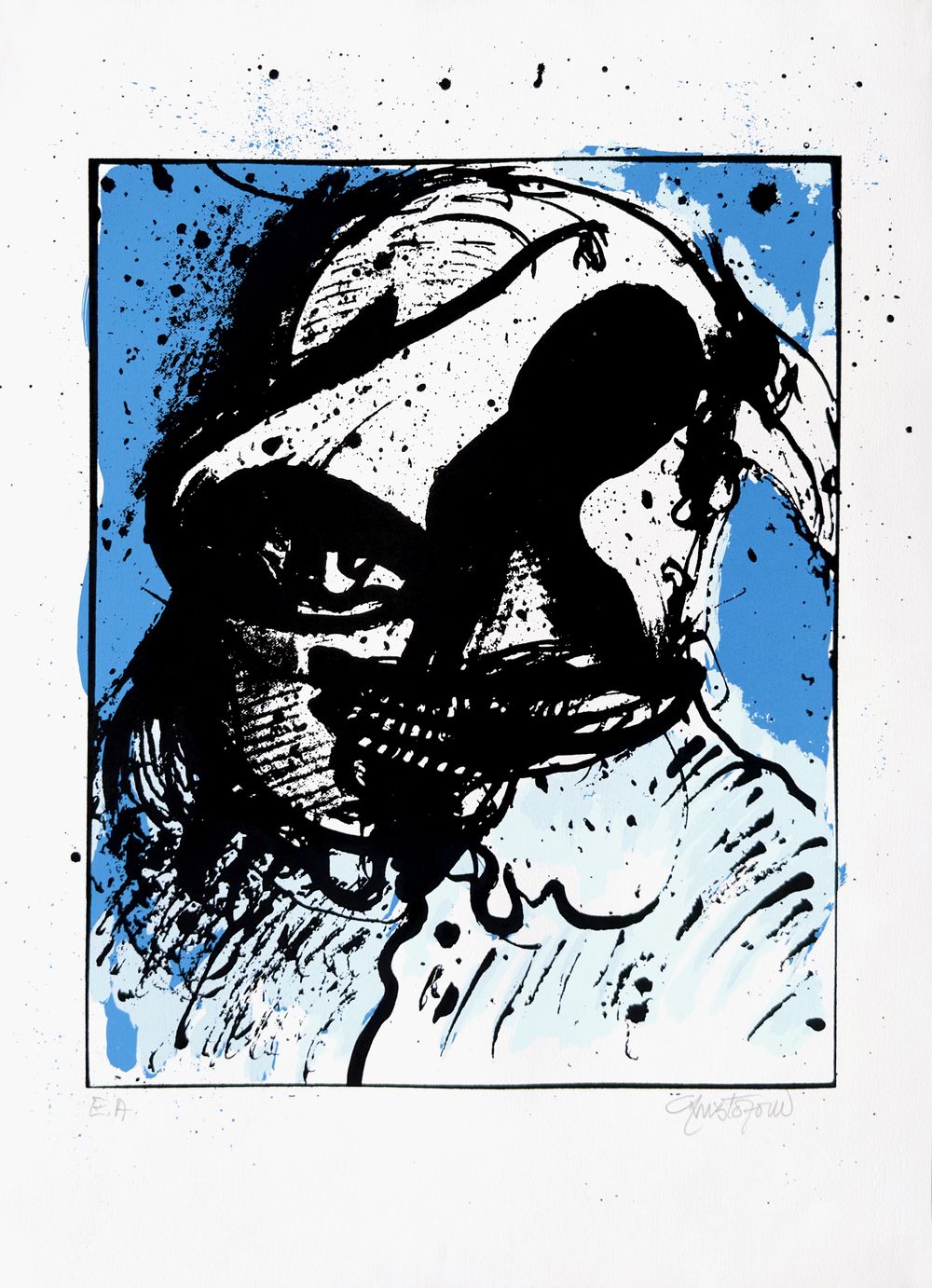 L'homme bleu