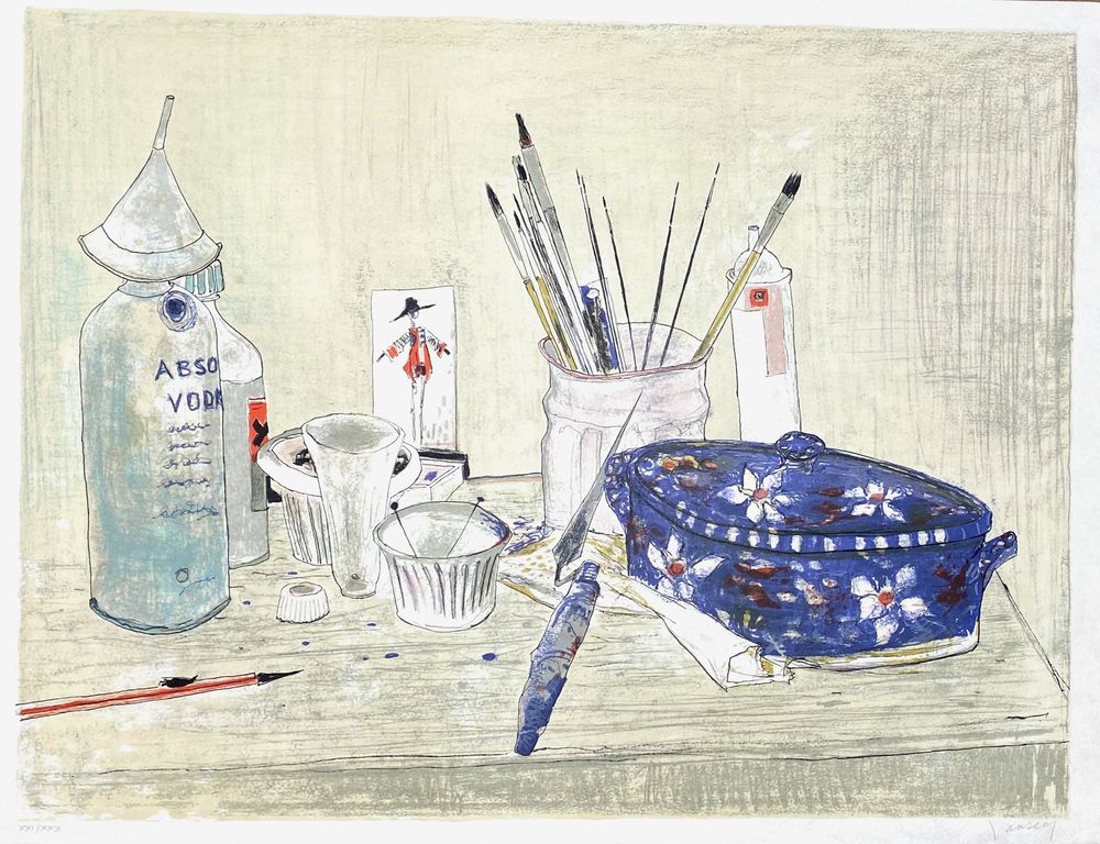 La soupière bleue