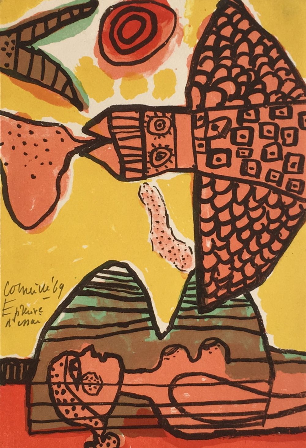1969 - La femme et l'oiseau