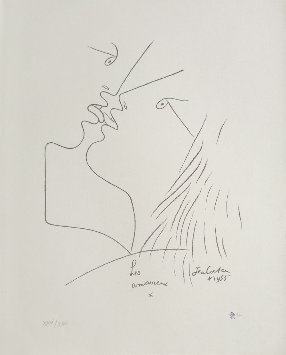 Album Mourlot - Le baiser I