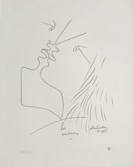 Album Mourlot - Le baiser I