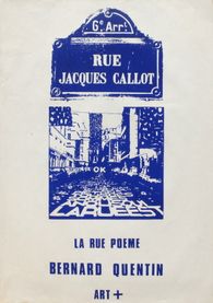 Expo 83 - La rue Poème A+ rue Jacques Callot
