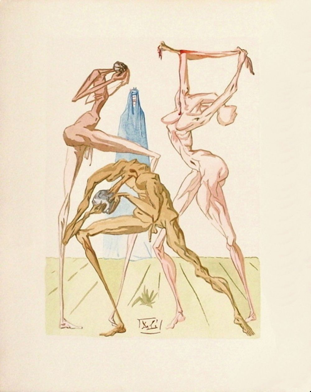 Divine Comédie Enfer 26 - Les habitants de Prato