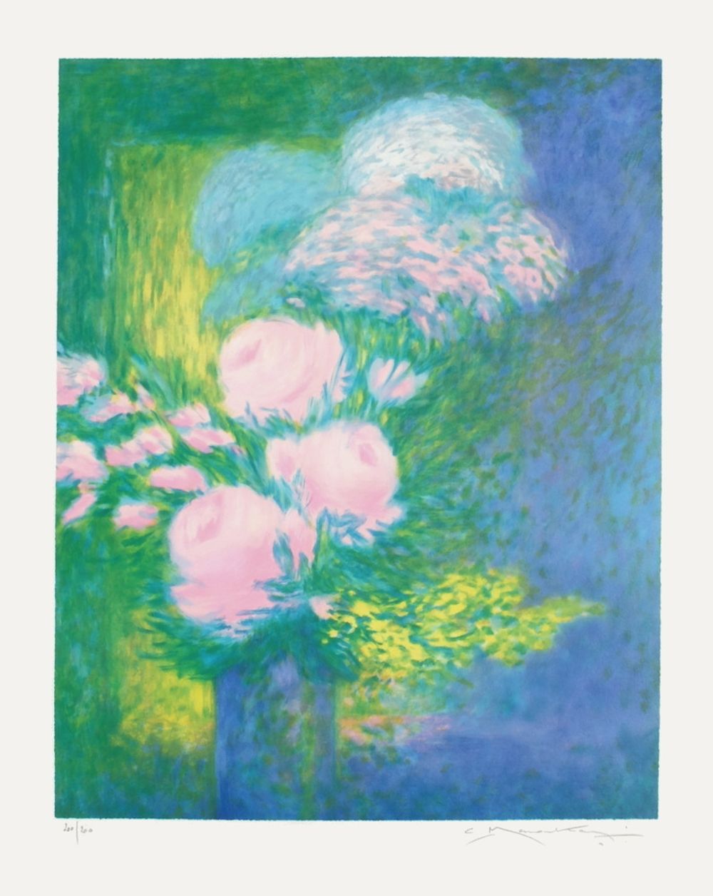 絵画 Original CLAUDE MANOUKIAN FlowerBarbizon 絵画 Original CLAUDE MANOUKIAN FlowerBarbizon Claude