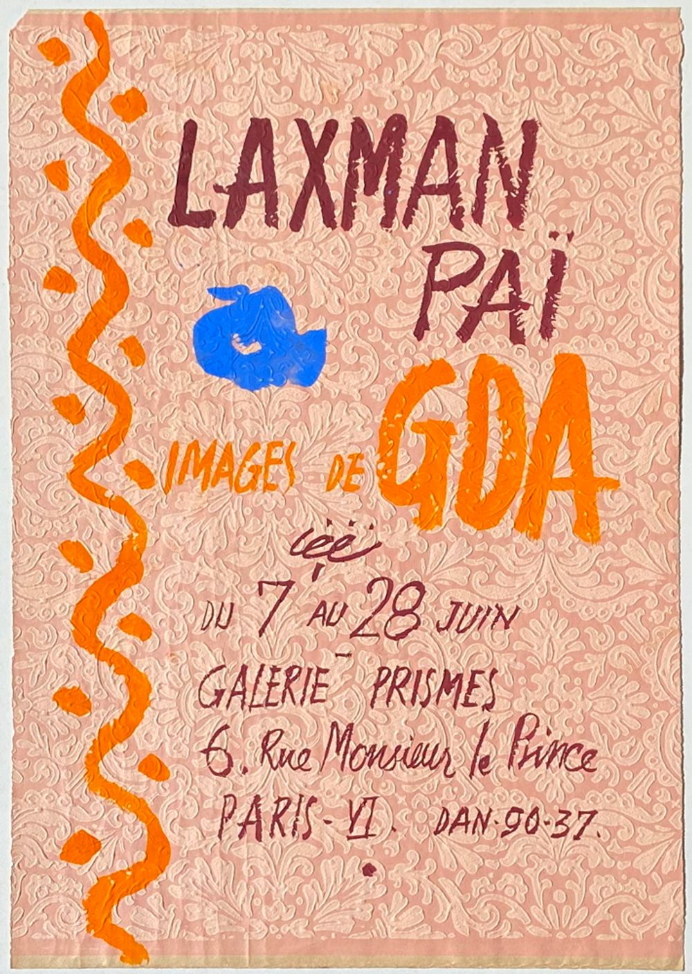 Expo 56 - Galerie Prismes - Images de Goa