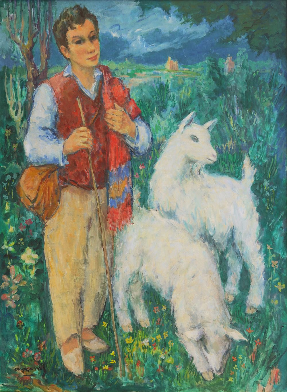 Le jeune pâtre 