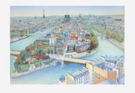 Paris - panorama vers l'Ouest I
