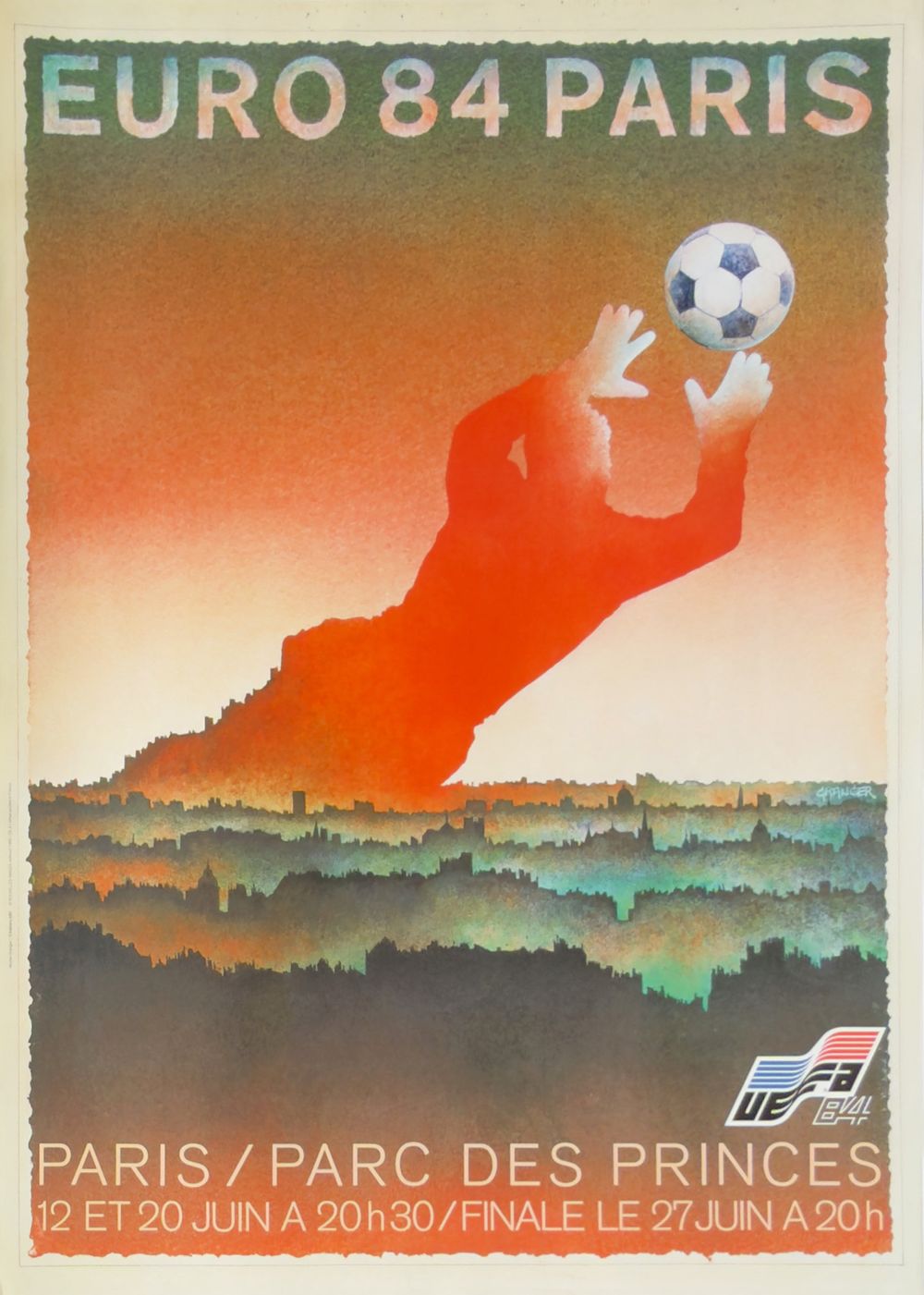 Euro 84 Paris - Paric des Princes