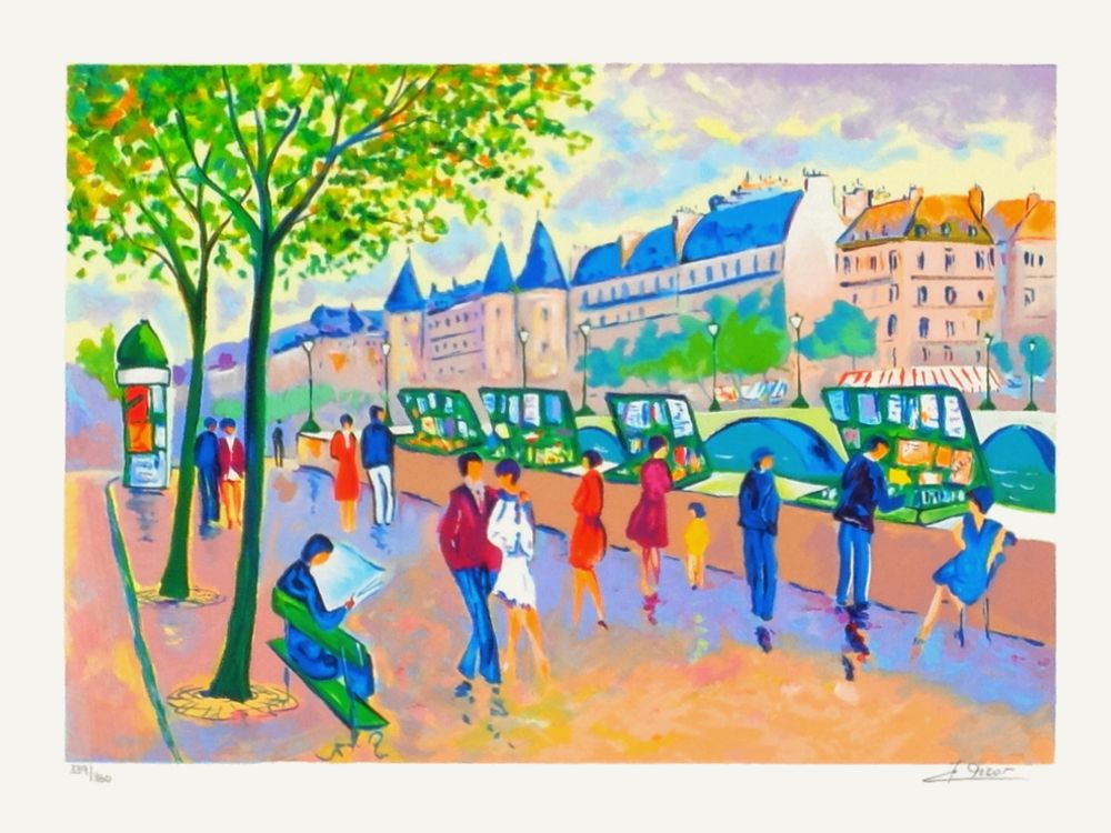 Paris - Bouquinistes sur les quais