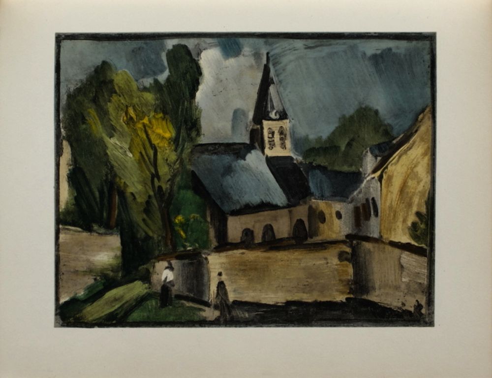 Sauret suite - 1913 - L'église de Bougival