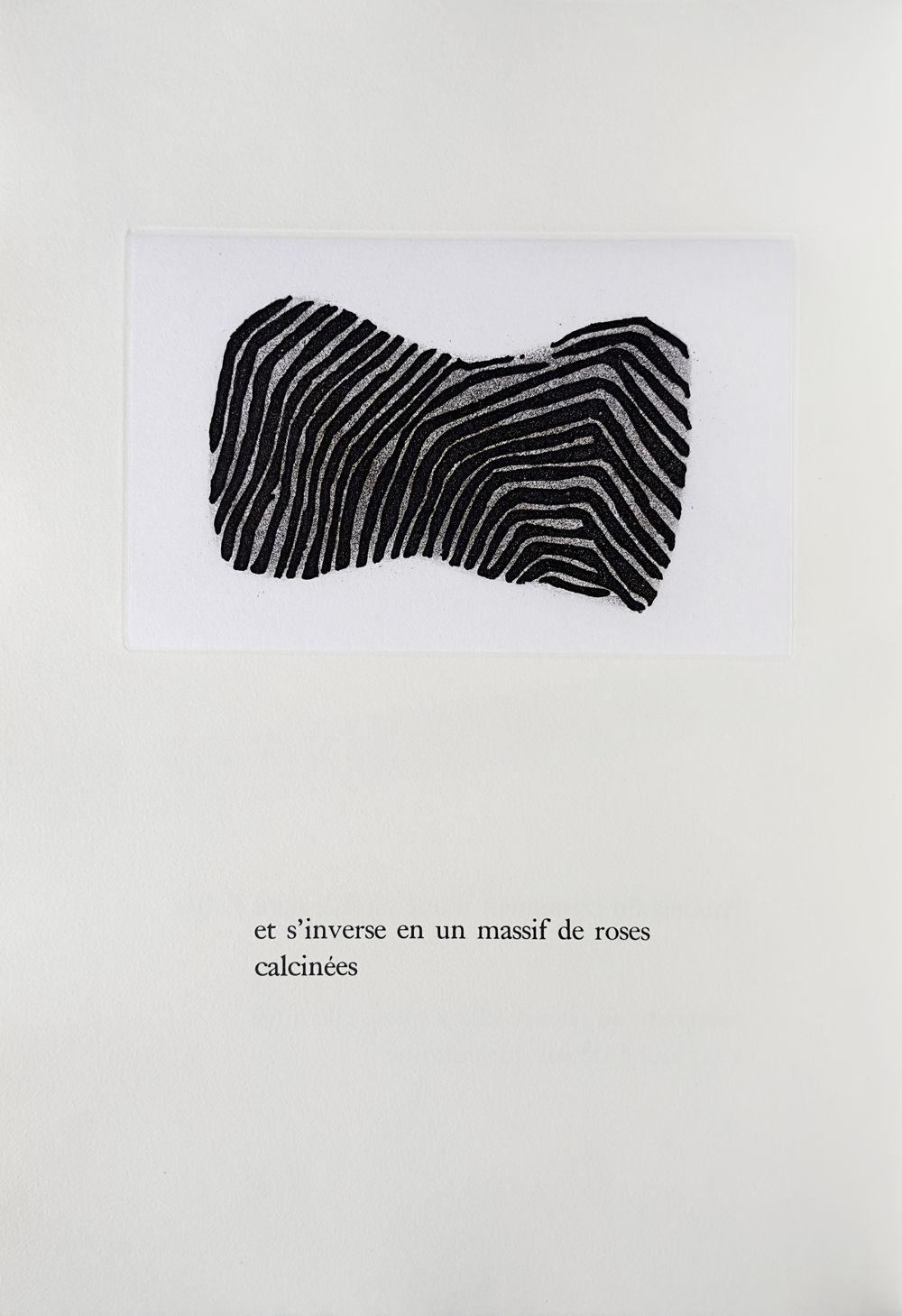 Proximité du murmure (8 gravures) - texte de Jacques Dupin