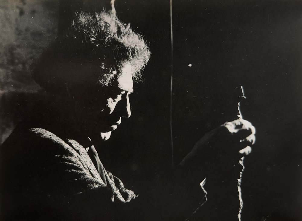 Alberto Giacometti sculptant II