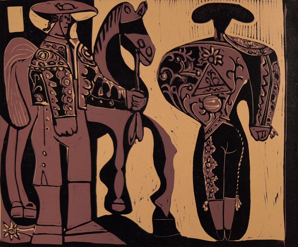 XXe Siècle - Picador et torero