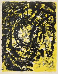 Composition in yellow and black