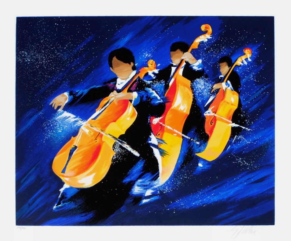 Trois violoncelles