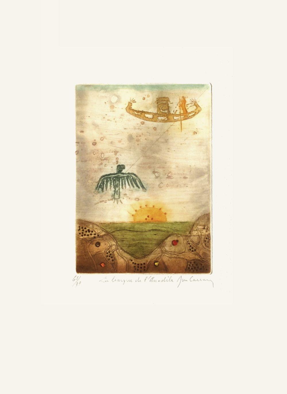 Voyage au delà de la Terre (portfolio of 4)