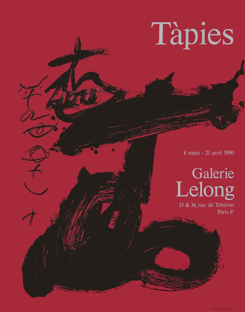 Expo 90 - Galerie Lelong 