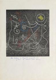 L'oiseau et les poissons (rehaussée)