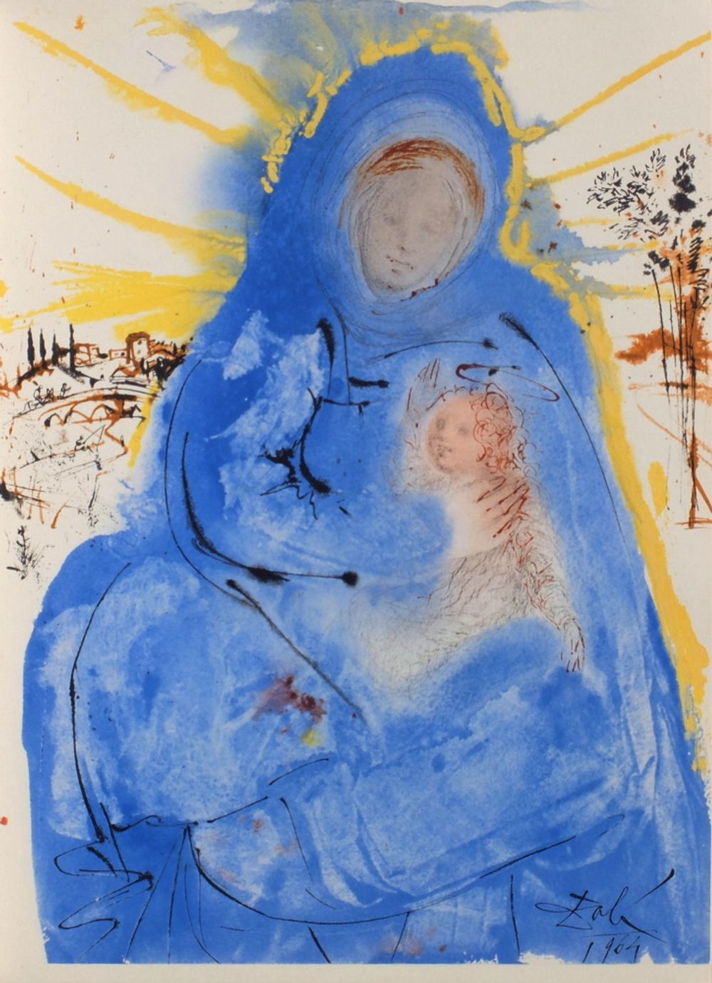 Biblia Sacra 083 - Maria conferens in corde suo