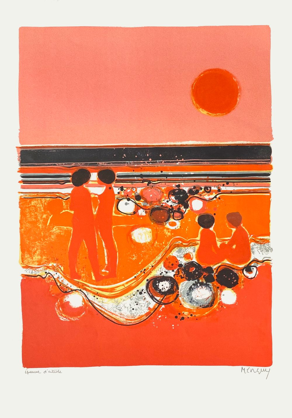 1972 - La plage rose