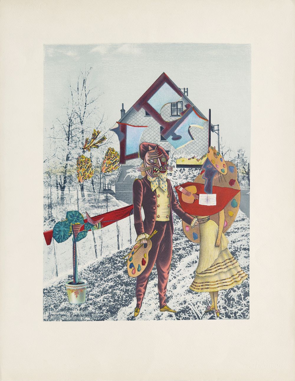 Le peintre et son modèle