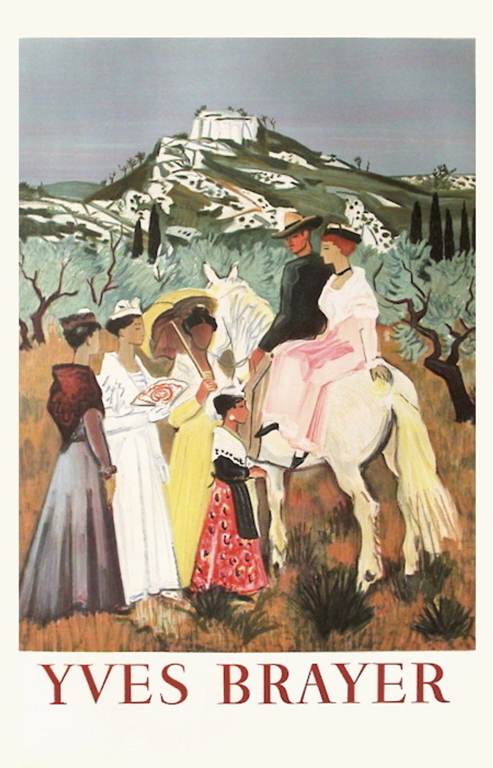 Expo 62 -  Arlésienne et gardians en Provence