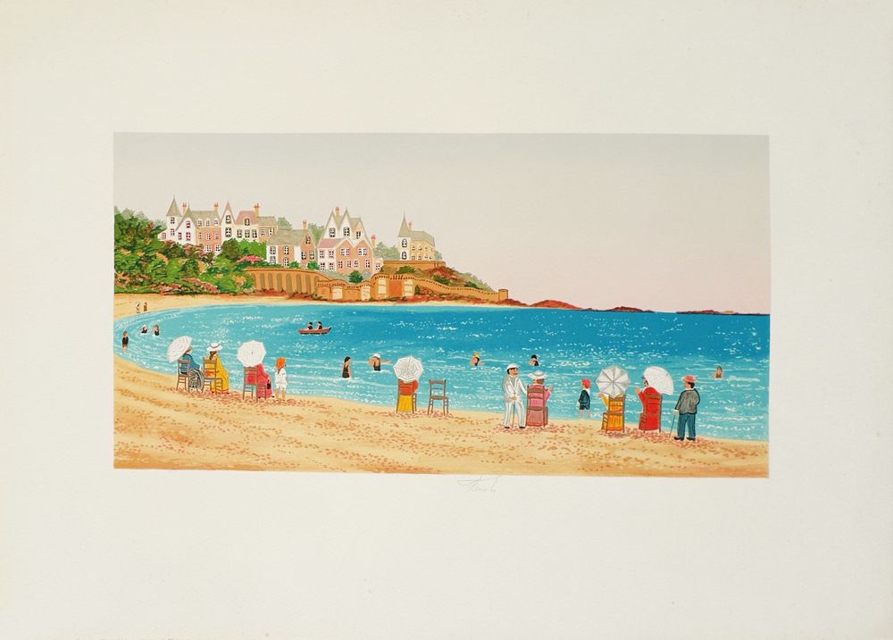 La plage de Dinard