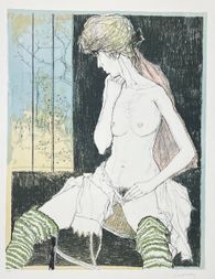 Joëlle aux jambières vertes